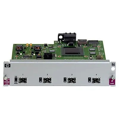J4878B - HP 4-Port 1000Base-T SFP mini-GBIC Network Switch Module