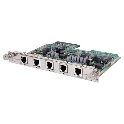 JG189A - HP 4-Port FXS 1-Port FXO Network Switch Module