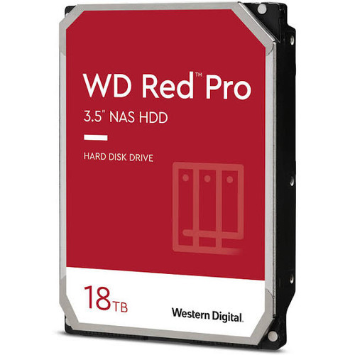 WD181KFGX - Western Digital Red Pro 18TB 7200 RPM 3.5-inch Hard Drive