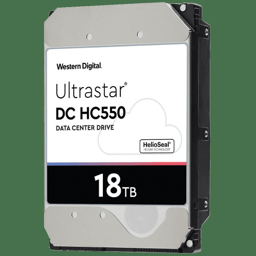 WUH721818ALE6L4 - Western Digital Ultrastar DC HC550 18TB 7200RPM SATA 6Gb/s 512MB Cache 3.5-inch Hard Drive