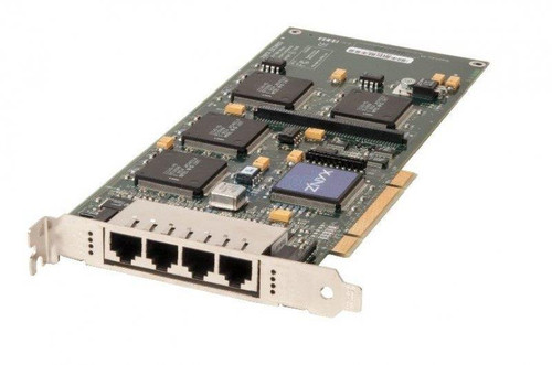 02104P - Dell Quad-Ports RJ-45 100Mbps 10Base-T/100Base-TX Fast Ethernet PCI Network Interface Card