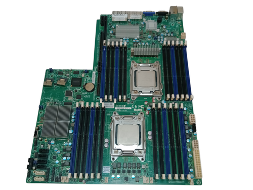 Supermicro X9DRW-3TF+ Intel Xeon E5-2600 Server Motherboard LGA-2011 DDR3 - Compatible with E5-2600v2 CPUs