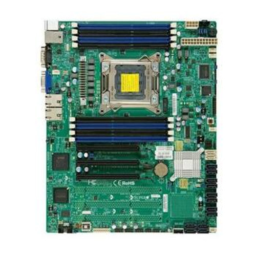X9SRI-F - Supermicro Intel Xeon E5-2600/1600/E5-2600/1600 v2 C602 Chipset ATX System Board (Motherboard) Socket R LGA-2011