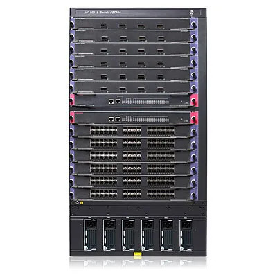 JC748A - HP 18-Slot 18U Rack-Mountable Network Switch Chassis