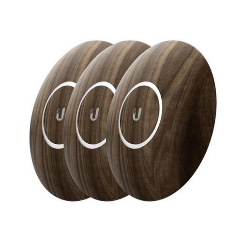 NHD-COVER-WOOD-3 - Ubiquiti Networks Wood Skin UAP-nanoHD 3-Pack Accessory