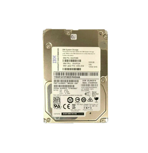 00AR388 - IBM 300GB 15000RPM SAS 12Gb/s 2.5" Hot-Swap HDD