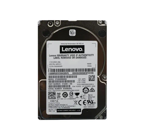 00FC613 - Lenovo 600GB 10000RPM SAS 12Gb/s 2.5" HDD