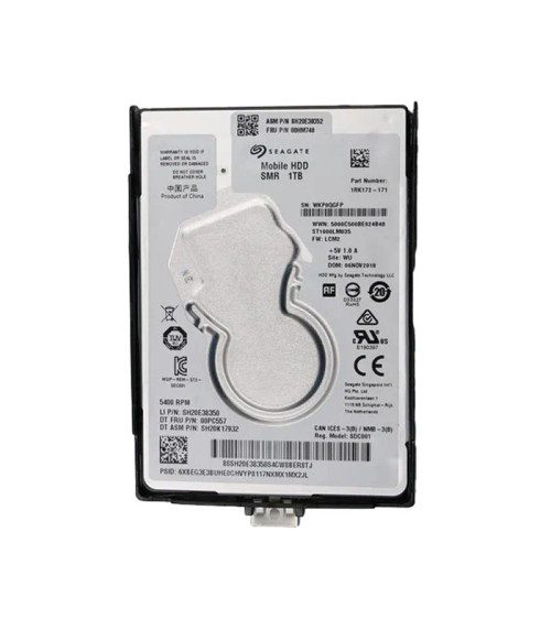 00HM748 - Lenovo 1TB 5400RPM SATA 6Gb/s 2.5" HDD