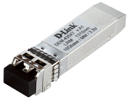 DEM-435XT - D-LINK 10GBase-LRM SFP+ 1310nm 220m Multi-Mode Transceiver