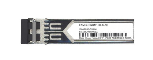 E1MG-CWDM100-1470 - Brocade 1Gbps 1000Base-CWDM SFP 100km 1470nm Transceiver