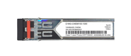 E1MG-CWDM100-1590 - Brocade 1Gbps 1000Base-CWDM 100km 1590nm SFP Transceiver