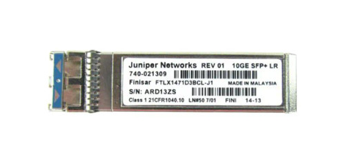 FTLX1471D3BCL-J1 - Juniper Networks 10Gbps 10GBase-LR 10km 1310nm SFP+ Transceiver