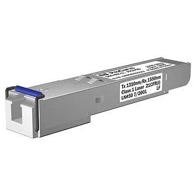 J9100B - HP 100Mb 100Base-BX10-U SFP Single-Mode 10km Transceiver