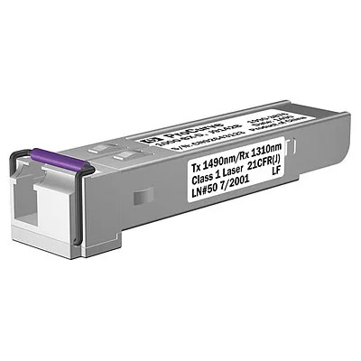 J9142B - HP 1Gb 1000Base-BX-D Single-Mode 120km SFP Transceiver