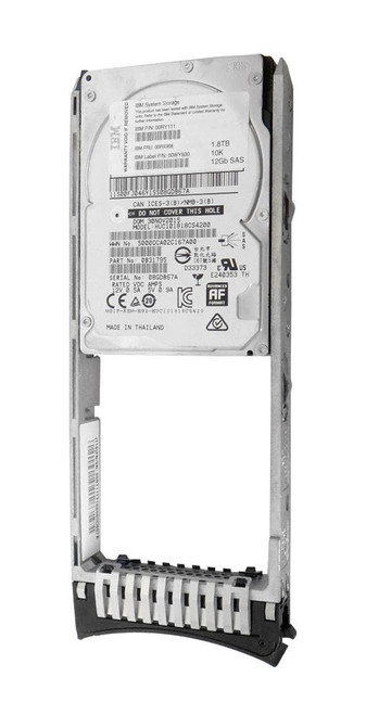00WY600 - IBM 1.8TB 10000RPM SAS 12Gb/s 2.5" HDD