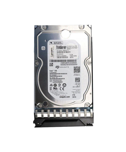 00XH225 - Lenovo 2TB 7200RPM SATA 6Gb/s 3.5" Hot-Swap HDD