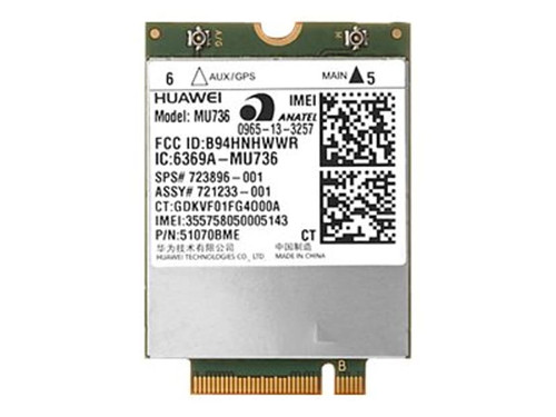 723896-001 - HP Mini PCI HSPA+ GPS Wireless Broadband Module
