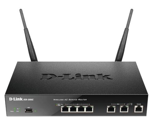 DHDGL5500 - D-Link 4-Port 2.4/5GHz Gigabit Ethernet 802.11a/b/g/n Wireless Router