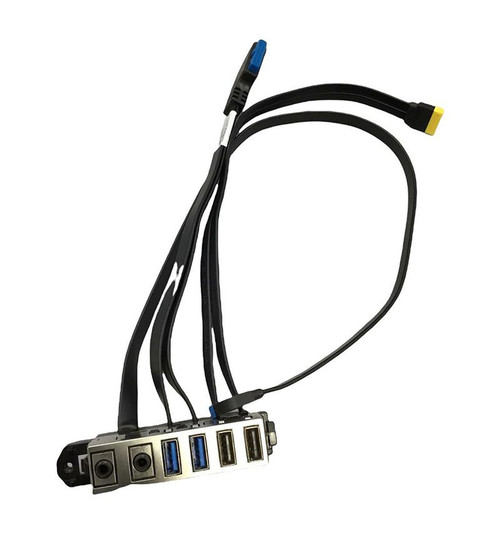 804290-001 - HP Front I/O Assembly 2x USB2.0 2x USB3.0 Audio