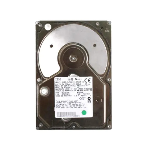 03L5256 - IBM 4.5GB 7200RPM Wide Ultra SCSI 3.5" HDD