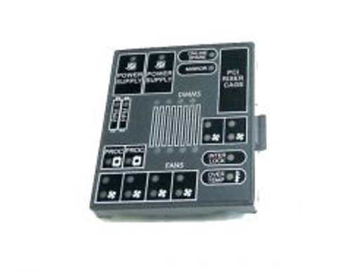 012528-001 - HP Front System Insight Display Panel with Cover for ProLiant DL380 G5