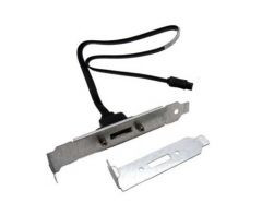 483944-001 - HP SATA to eSATA I/O Plate Cable Low-Profile Bracket