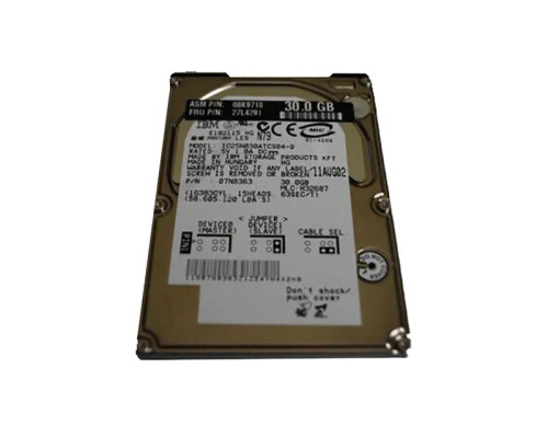 07N8363 - IBM 30GB 4200RPM ATA/100 2.5" HDD