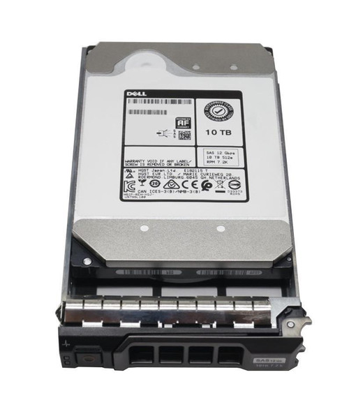 0F8GFP - Dell 10TB 7200RPM SAS 12Gb/s 3.5" HDD