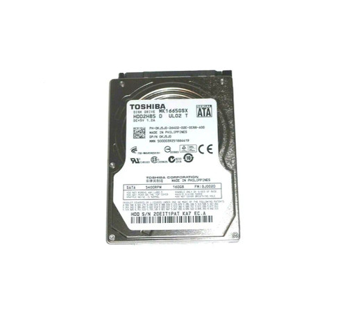 0KJ5JD - Dell 160GB 5400RPM SATA 2.5" HDD