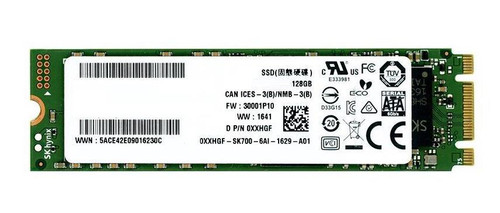 0XXHGF - Dell 128GB SATA 6Gb/s M.2 2280 SSD