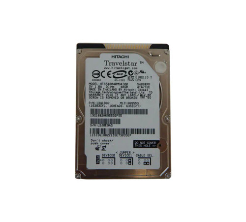 13G1882 - IBM 40GB 5400RPM 2.5" IDE ATA-6 HDD
