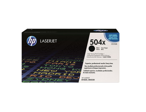 CE250X - HP High Yield 10500 Page Black Toner Cartridge