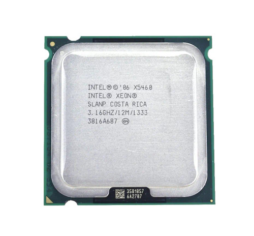 Intel BX80574X5460A Xeon X5460 Quad Core 3.16GHz LGA771 Processor