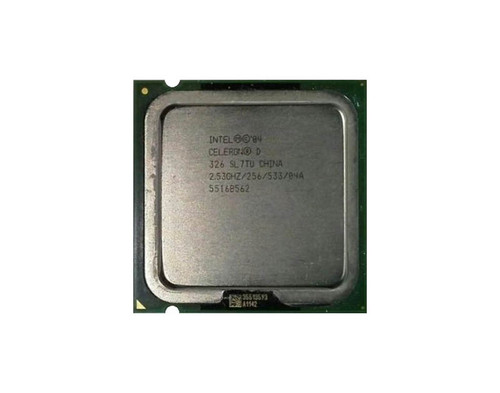 0P7726 - Dell 2.53GHz 533MHz FSB 256KB L2 Cache Intel Celeron D 326 Processor