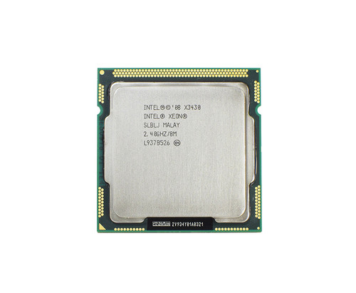 0W7YNR - Dell 2.4GHz 2.5GT/s DMI 8MB SmartCache Socket LGA1156 Intel Xeon X3430 4-Core Processor