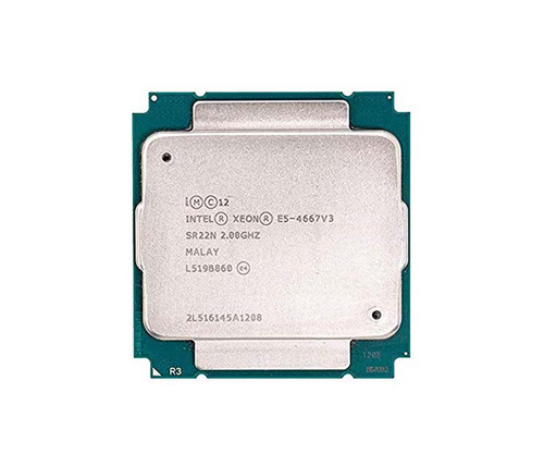 338-BHUM - Dell 2.0GHz 9.6GT/s QPI 40MB Cache Socket FCLGA2011-3 Intel Xeon E5-4667 V3 16-Core Processor