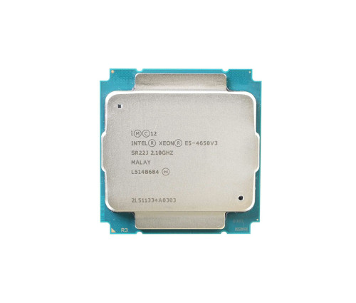 338-BHWB - Dell 2.10GHz 9.6GT/s QPI 30MB Cache Socket FCLGA2011-3 Intel Xeon E5-4650 V3 12-Core Processor