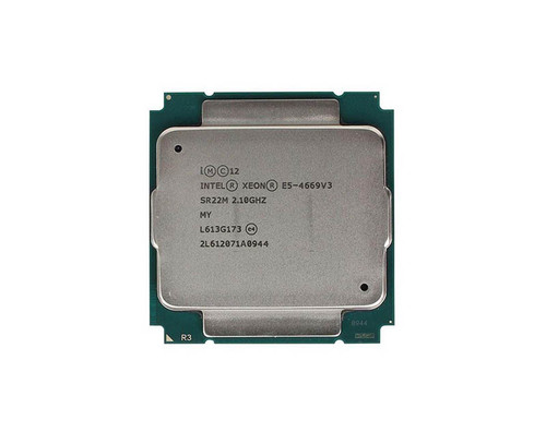 338-BHWG - Dell 2.10GHz 9.6GT/s QPI 45MB Cache Socket FCLGA2011-3 Intel Xeon E5-4669 V3 18-Core Processor