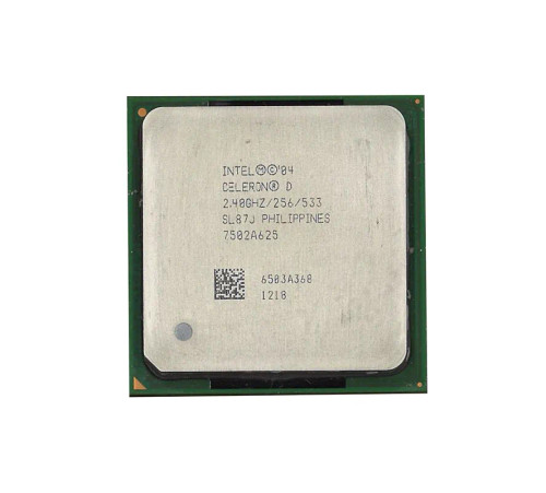 377482-001 - HP 2.40GHz 533MHz 256KB Socket PPGA478 Celeron D Processor