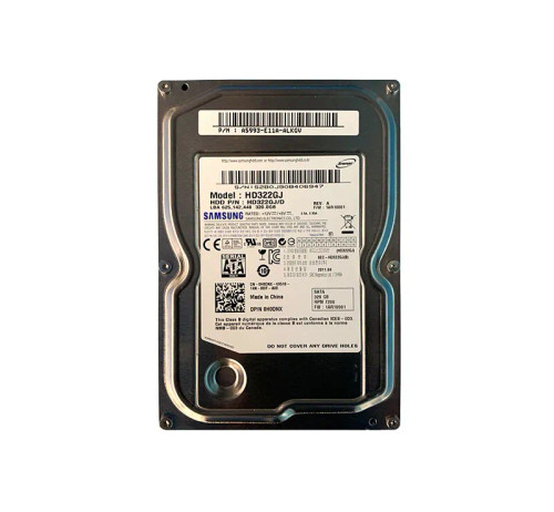 0H0DNX - Dell 320GB 7200RPM SATA 3.5" HDD