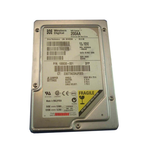 188638-001 - Compaq 20GB Hard Drive