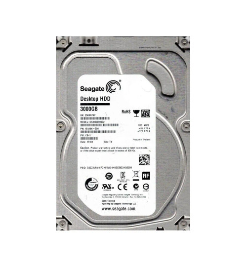 1BJ166-500 - Seagate 3TB 7200RPM SATA 6Gb/s 3.5" HDD