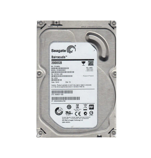 1CH164-020 - Seagate 2TB SATA 6Gb/s 7200RPM 3.5" HDD