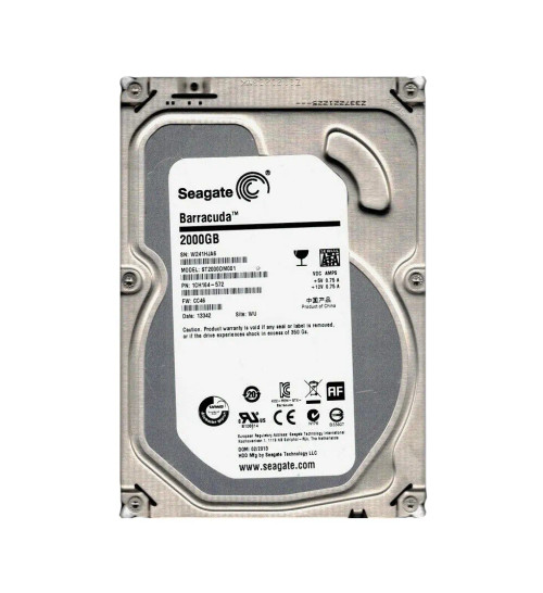 1CH164-572 - Seagate 2TB 7200RPM SATA 6Gb/s 3.5" HDD