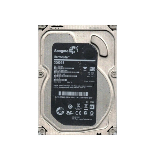 1CH166-042 - Seagate 3TB 7200RPM SATA 6Gb/s 64MB 3.5" HDD
