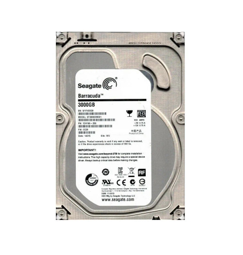 1CH166-306 - Seagate 3TB 7200RPM SATA 6Gb/s 64MB 3.5" HDD