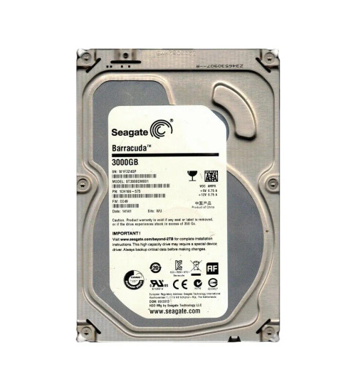 1CH166-575 - Seagate 3TB 7200RPM SATA 6Gb/s 64MB 3.5" HDD