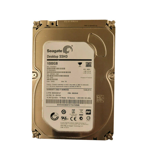 1CM162-542 - Seagate 1TB SATA 6Gb/s 7200RPM 3.5" Hybrid HDD