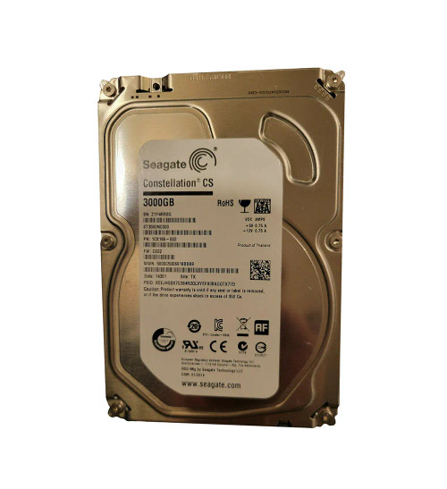 1CX166-002 - Seagate 3TB 7200RPM SATA 6Gb/s 64MB 3.5" HDD