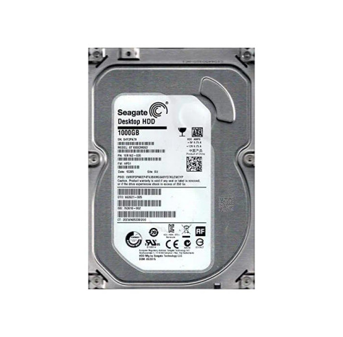 1ER162-020 - Seagate 1TB 7200RPM SATA 6Gb/s 3.5" HDD